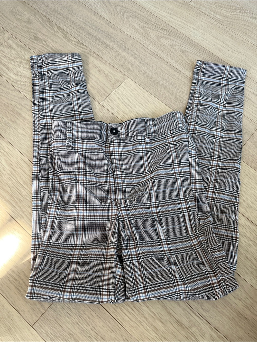 Garage Plaid trousers